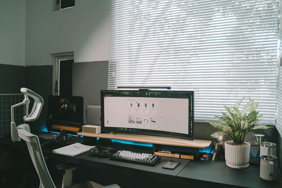 decoração de escritorio