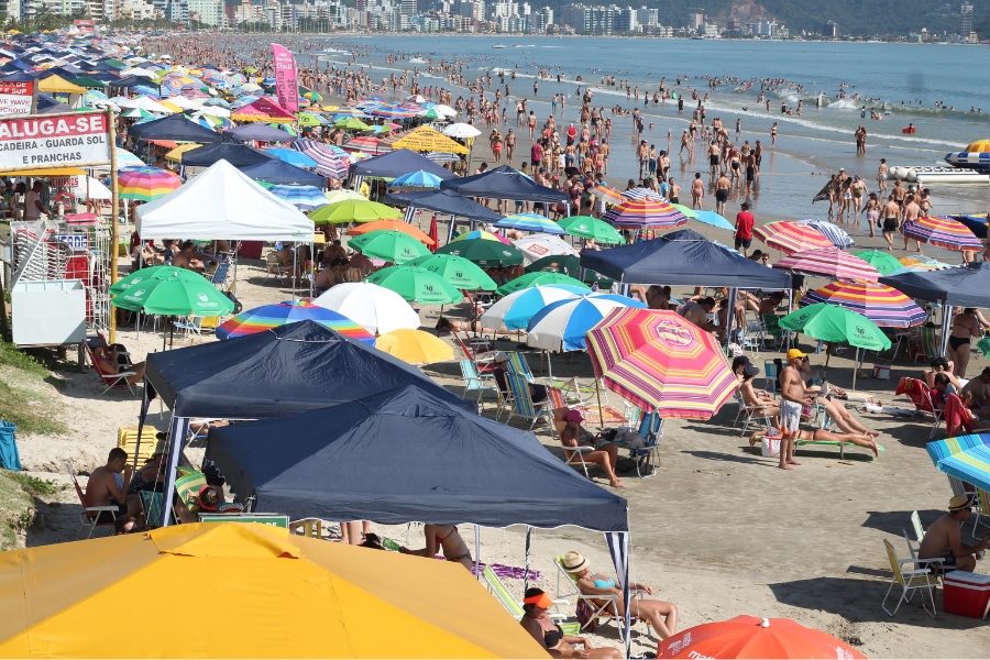 Incumprimento das regras da praia
