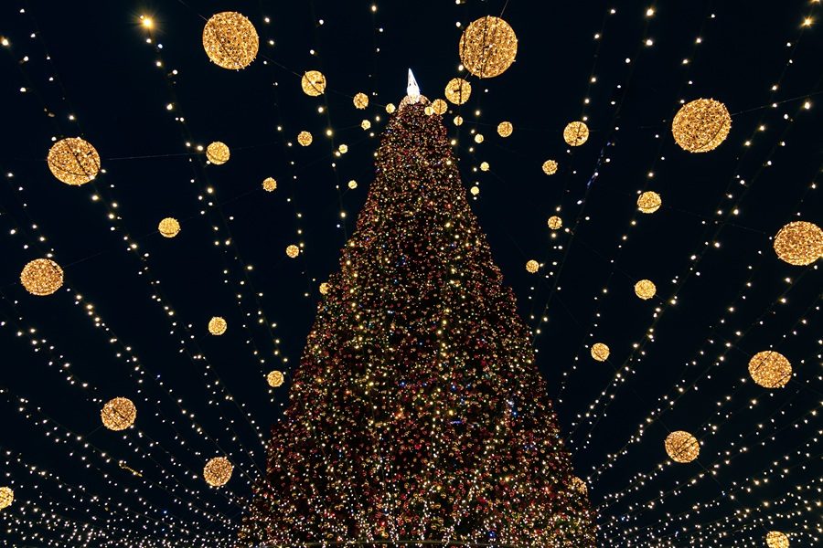 luzes de natal