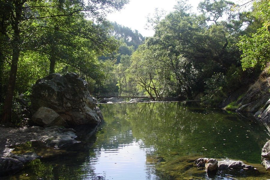 Praia fluvial Fragas de São Simão