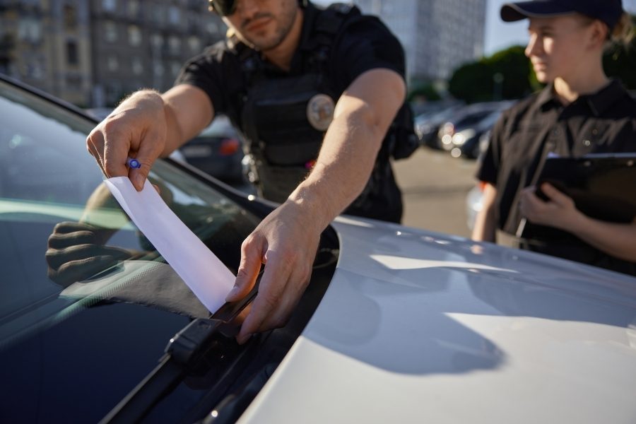 Como contestar uma multa de estacionamento 2