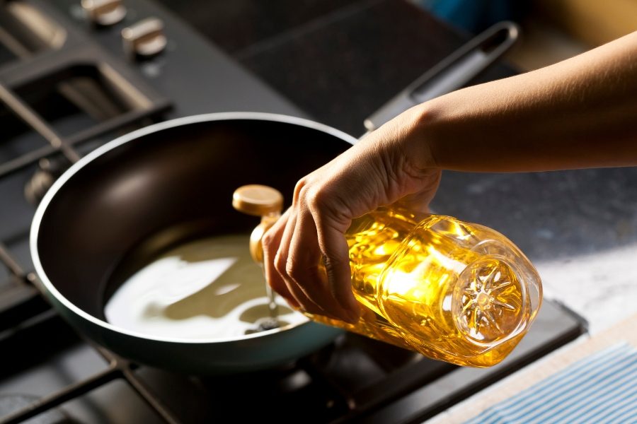 oleo de cozinha benefícios