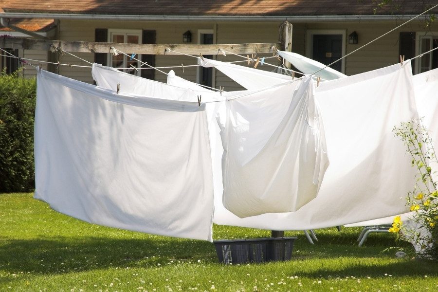 Como lavar roupas de cama corretamente