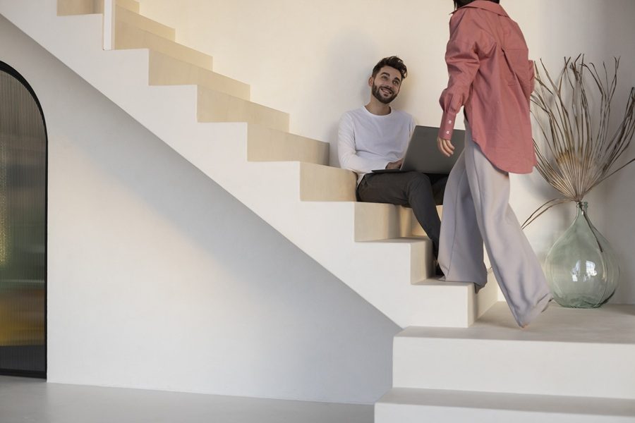 escadas interiores