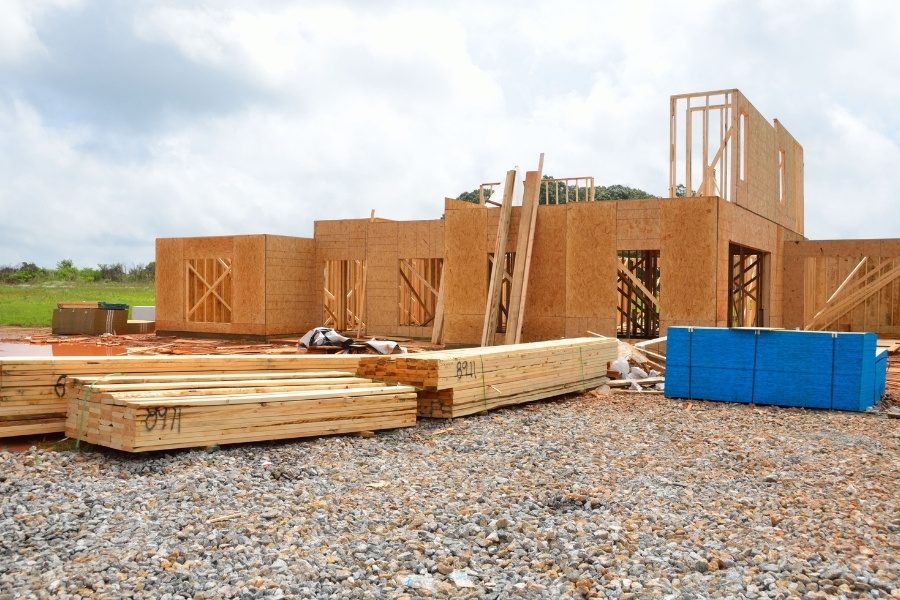 O processo construtivo das casas americanas