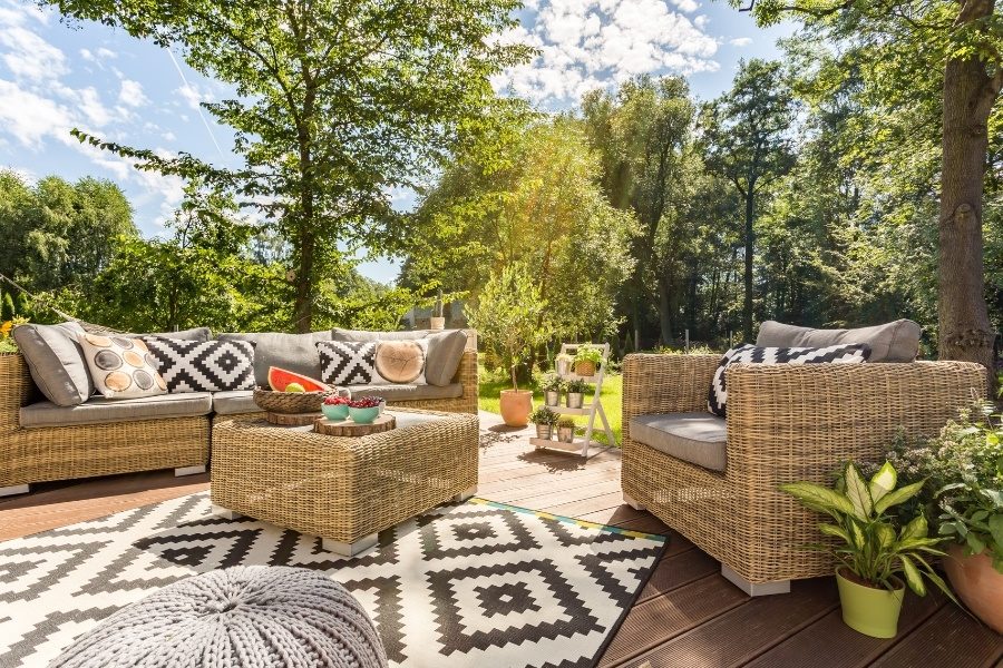 Zonas funcionais que transformam o seu jardim
