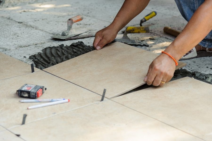 Quando usar azulejos grandes