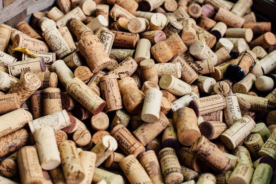 Reciclagem de rolhas de cortiça