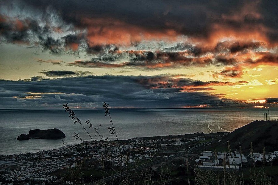 A vista panorâmica sobre a Vila Franca do Campo 2