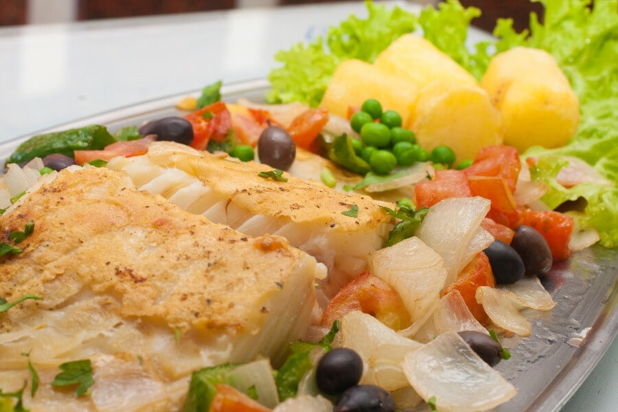 Combinações que funcionam com bacalhau