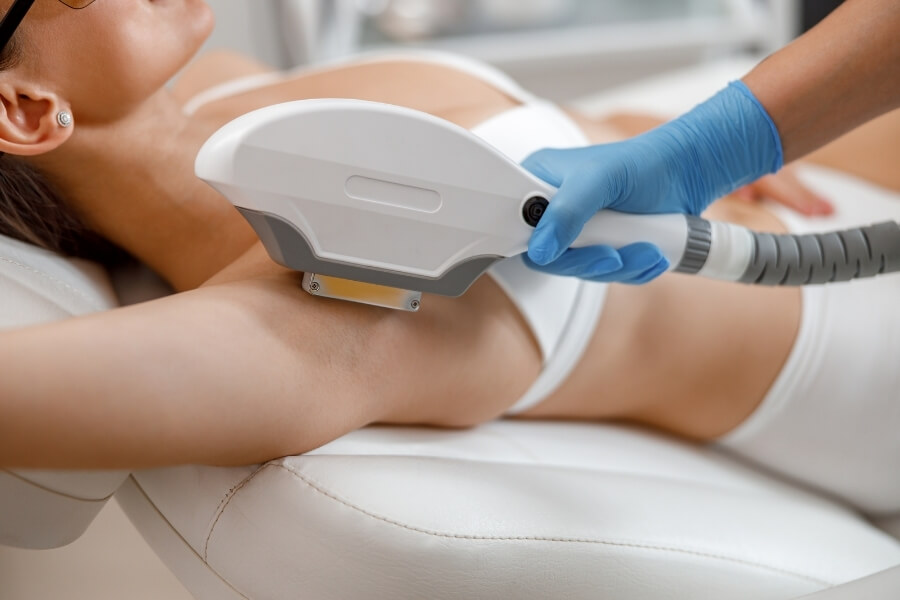 Diferenças entre depilação a laser ou luz pulsada