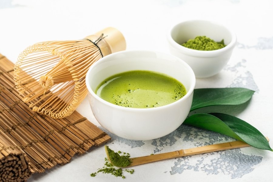 chá matcha
