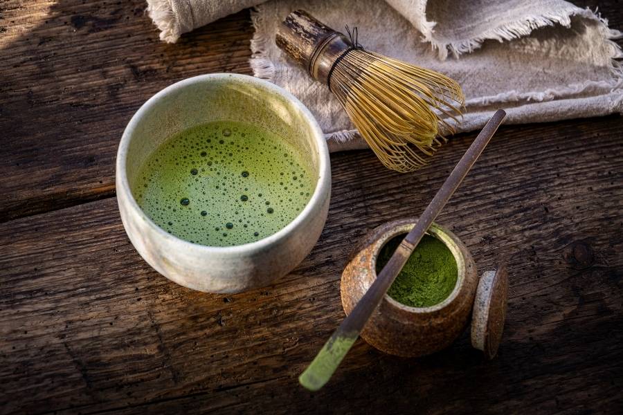 Como fazer chá matcha de forma simples